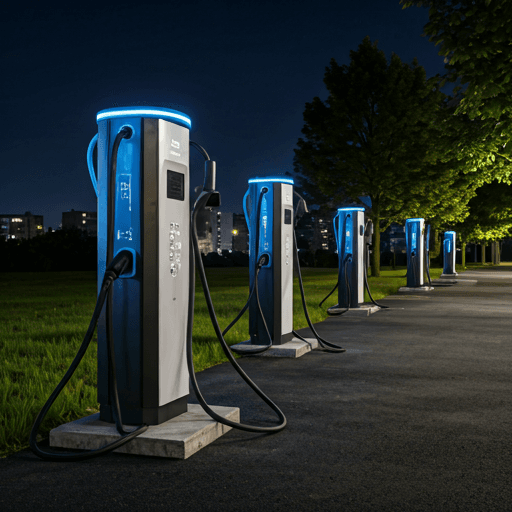 Borne de recharge électrique en Europe